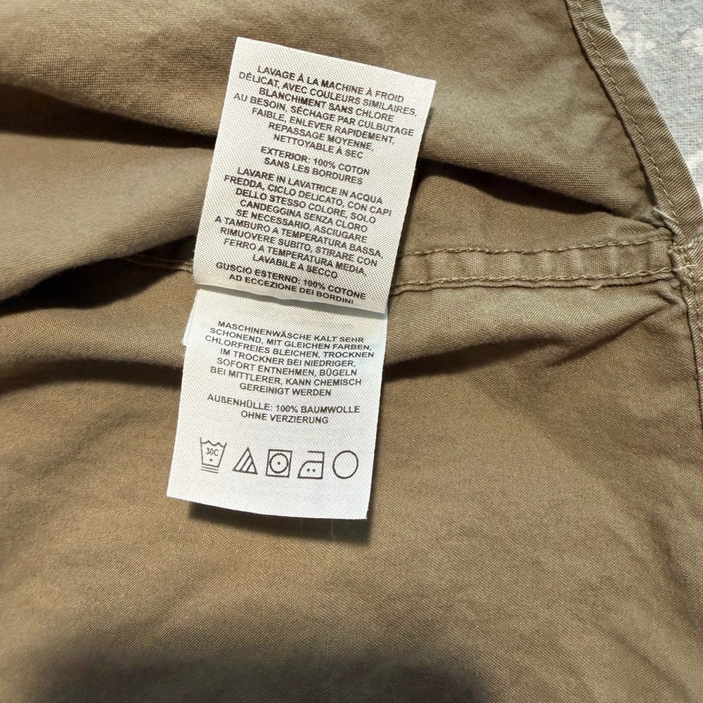 COLUMBIA Men's Khaki Long-Sleeved Casual Button Down Collared Shirt Size 4XL - Picture 4 of 8